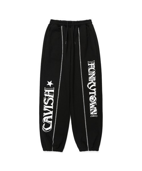CFT STITCH POINT SWEATPANTS BLACK(CV2DSUPA03A)