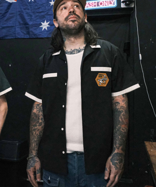 VDR（ブイディアール）の「[ディズニー] DONALD TIGER SHIRTS [ブラック]（シャツ/ブラウス・メンズ・その他・MEDIUM/X-LARGE）」の8枚目の写真