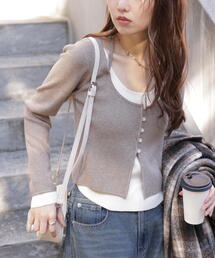 FREE'S MART | ◆キャミレイヤードクルーネックニット(ニット/セーター)