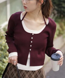 FREE'S MART | ◇キャミレイヤードクルーネックニット(ニット/セーター)