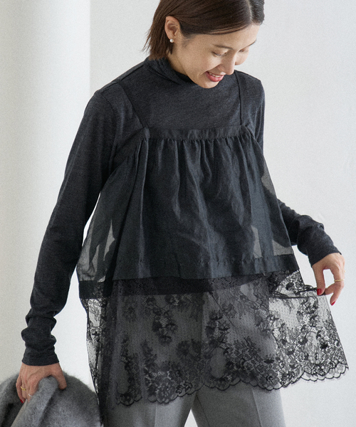 IENA（イエナ）の「レースショートキャミソール（キャミソール）」 - WEAR