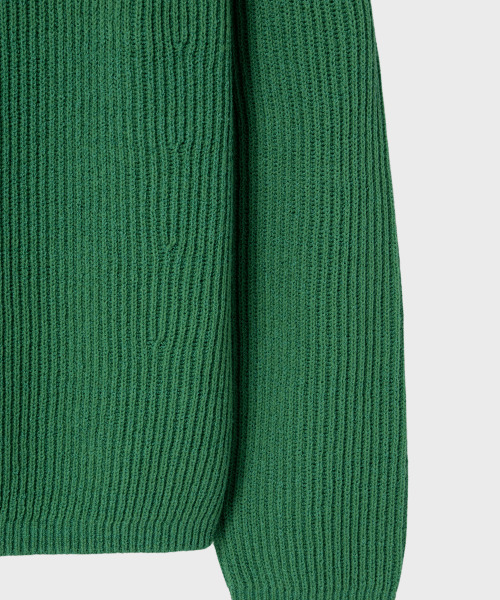 NONBLANK(ノンブランク)の「ブークルラウンドニット_GREEN(ニット/セーター・メンズ・その他・MEDIUM/X-LARGE/LARGE)」の3枚目の写真