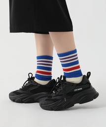 初音ミク】MIKUMOJI JACQUARD SOCKS（ソックス/靴下）｜R4G（アール