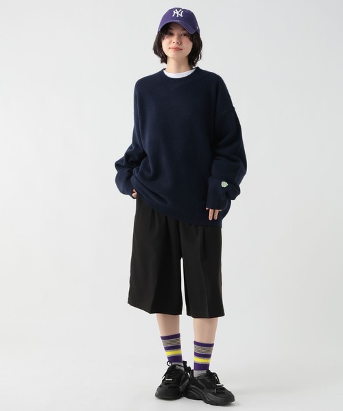 GEORGE'S(ジョージズ)の「ボーダーソックス(23~25cm/26~28cm)(ソックス/靴下・メンズ・グレー/アイボリー/グリーン・23-25cm/26-28cm)」の4枚目の写真