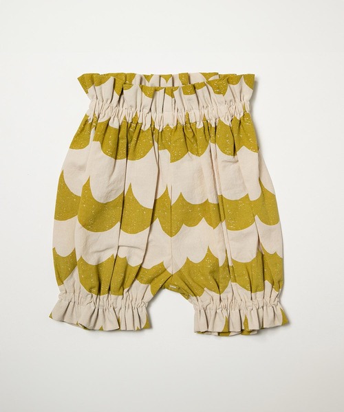 MAKE YOUR DAY（メイクユアデイ）の「なみなみ柄ベビーパンツ（その他ベビーウェア・キッズ・ブラック/イエロー・70-90cm）」の4枚目の写真