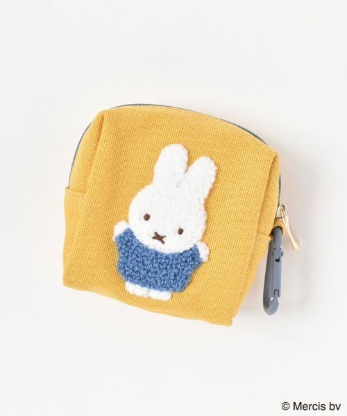 Miffy（ ミッフィー）の「ミッフィーカラフルサガラカラビナ付きミニポーチ（ポーチ・レディース・イエロー/オレンジ/ブルー・FREE）」の2枚目の写真