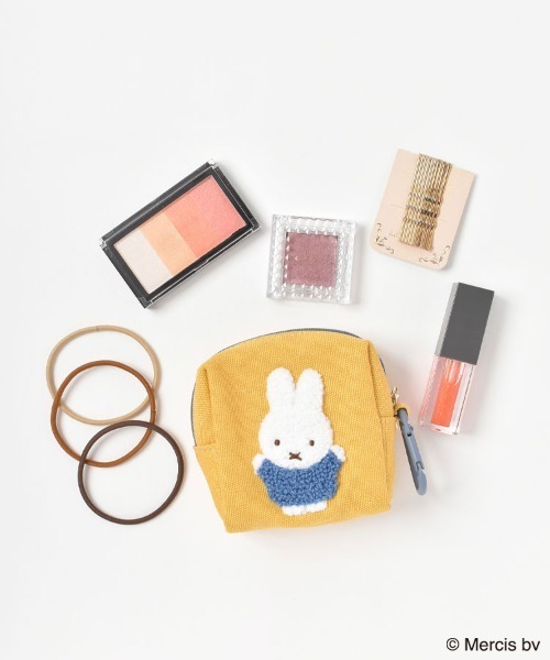 Miffy（ ミッフィー）の「ミッフィーカラフルサガラカラビナ付きミニポーチ（ポーチ・レディース・イエロー/オレンジ/ブルー・FREE）」の12枚目の写真