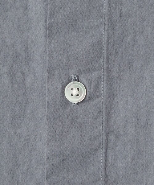 Steven Alan（スティーブンアラン）の「＜Steven Alan＞ ガーメントダイ ポプリン レギュラーカラー シャツ LOOSE（シャツ/ブラウス・メンズ・オリーブ/ナチュラル/コバルトブルー・S/M/L/XL）」の21枚目の写真