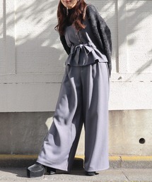 CECIL McBEE | ツイルビスチェセットアップ(ワンピース)