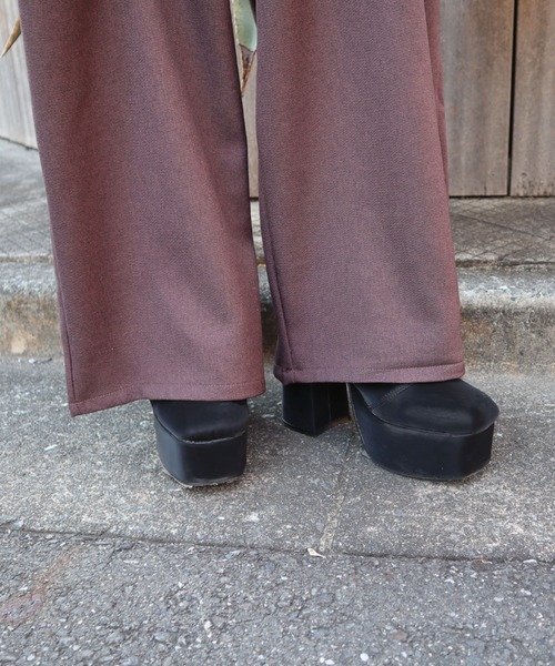 CECIL McBEE(セシルマクビー)の「ツイルビスチェセットアップ(ワンピース・レディース・ブラウン/チャコールグレー/ブラック/カーキ・MEDIUM/LARGE)」の5枚目の写真