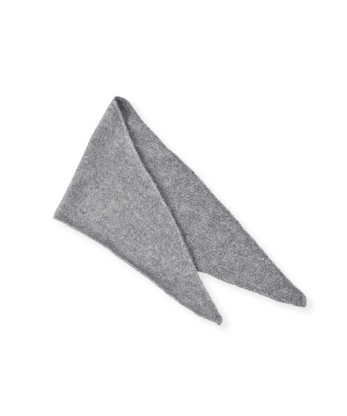 marjour(マージュール)の「KNITTED TRIANGULAR SCARF(ストール/ショール・レディース・ブルー/グレー・FREE)」の20枚目の写真