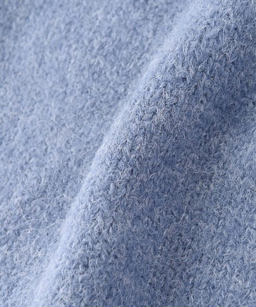 marjour(マージュール)の「KNITTED TRIANGULAR SCARF(ストール/ショール・レディース・ブルー/グレー・FREE)」の22枚目の写真