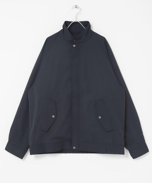EKAL（エカル）の「SOLOTEXツイルスタンドジャケット（ブルゾン・メンズ・ブラック/ネイビー・MEDIUM/LARGE）」の15枚目の写真