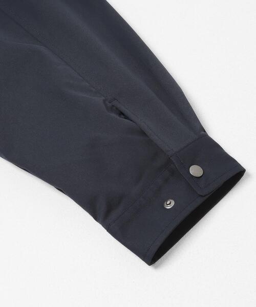 EKAL（エカル）の「SOLOTEXツイルスタンドジャケット（ブルゾン・メンズ・ブラック/ネイビー・MEDIUM/LARGE）」の16枚目の写真