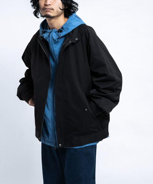 EKAL（エカル）の「SOLOTEXツイルスタンドジャケット（ブルゾン・メンズ・ブラック/ネイビー・MEDIUM/LARGE）」の20枚目の写真