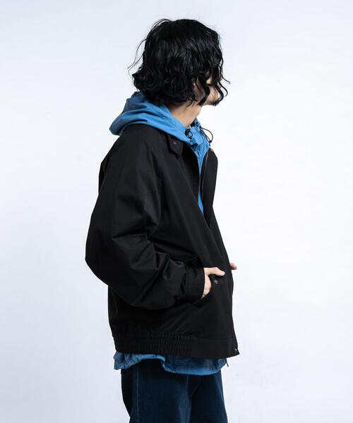 EKAL（エカル）の「SOLOTEXツイルスタンドジャケット（ブルゾン・メンズ・ブラック/ネイビー・MEDIUM/LARGE）」の22枚目の写真