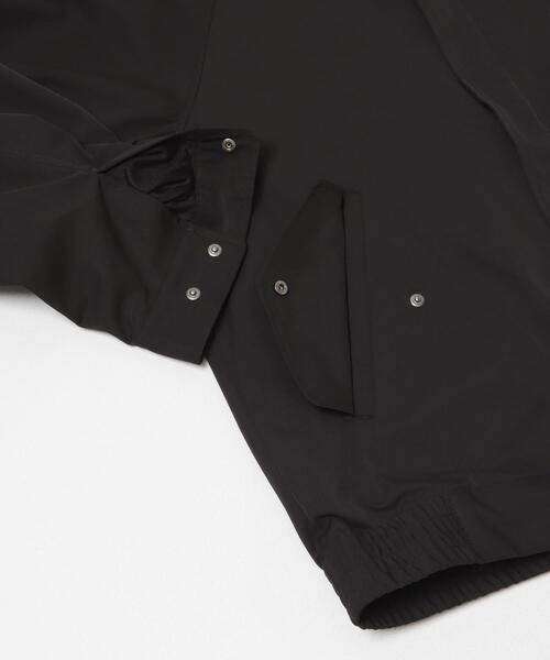 EKAL(エカル)の「SOLOTEXツイルスタンドジャケット(ブルゾン・メンズ・ブラック/ネイビー・MEDIUM/LARGE)」の7枚目の写真