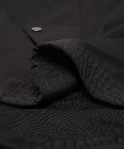 EKAL(エカル)の「SOLOTEXツイルスタンドジャケット(ブルゾン・メンズ・ブラック/ネイビー・MEDIUM/LARGE)」の4枚目の写真