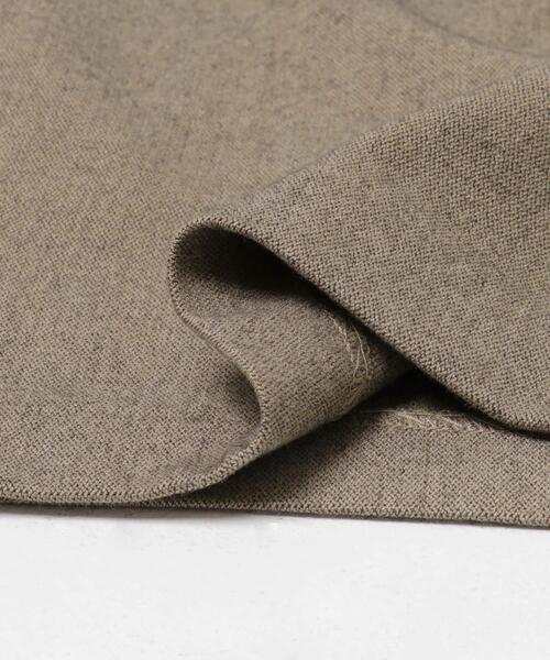 ITEMS URBANRESEARCH（アイテムズ アーバンリサーチ）の「ウールライクイージーパンツ（その他パンツ・レディース・ベージュ/チャコールグレー・FREE）」の4枚目の写真