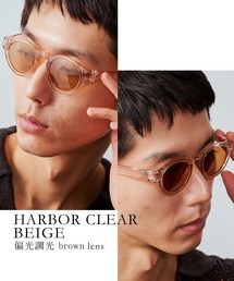 Jugaad14（ジュガードフォーティーン）の「【jugaad14】HARBOR CLEAR  beige（サングラス）」