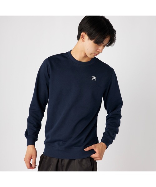 FILA(フィラ)の「FILA フィラ ワンポイント スウェット トレーナー(スウェット・メンズ・ブラック/ホワイト/ネイビー・LL/M/L)」の3枚目の写真