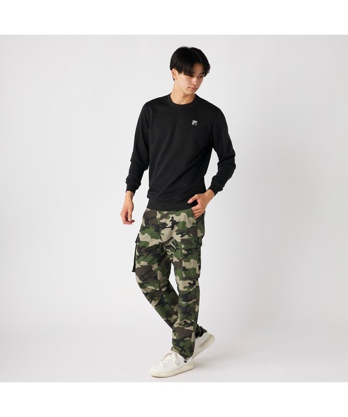 FILA(フィラ)の「FILA フィラ ワンポイント スウェット トレーナー(スウェット・メンズ・ブラック/ホワイト/ネイビー・LL/M/L)」の12枚目の写真