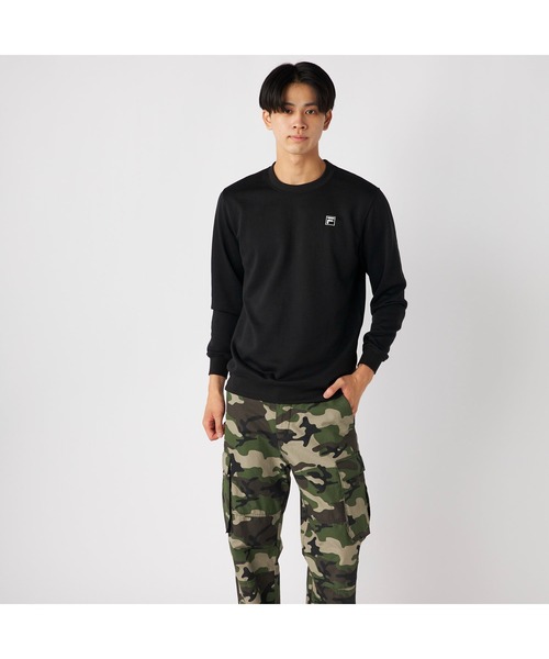 FILA(フィラ)の「FILA フィラ ワンポイント スウェット トレーナー(スウェット・メンズ・ブラック/ホワイト/ネイビー・LL/M/L)」の10枚目の写真