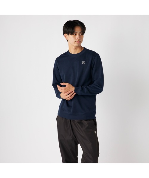 FILA(フィラ)の「FILA フィラ ワンポイント スウェット トレーナー(スウェット・メンズ・ブラック/ホワイト/ネイビー・LL/M/L)」の15枚目の写真