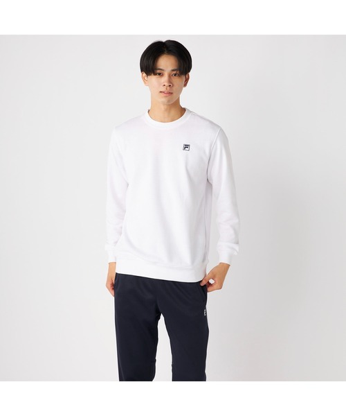 FILA(フィラ)の「FILA フィラ ワンポイント スウェット トレーナー(スウェット・メンズ・ブラック/ホワイト/ネイビー・LL/M/L)」の6枚目の写真