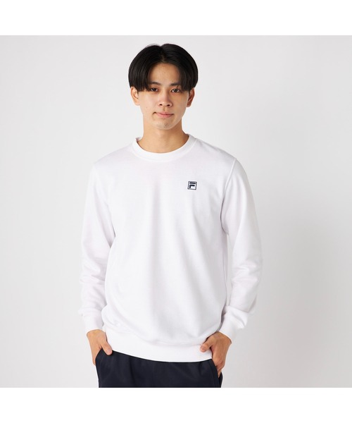FILA(フィラ)の「FILA フィラ ワンポイント スウェット トレーナー(スウェット・メンズ・ブラック/ホワイト/ネイビー・LL/M/L)」の4枚目の写真