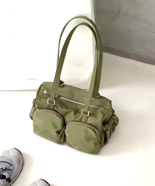 enlit(エンリット)の「【 enlit / エンリット 】 ダブルポケット ショルダーバッグ(ショルダーバッグ・レディース・アイボリー/ブラック/カーキ・FREE)」の19枚目の写真