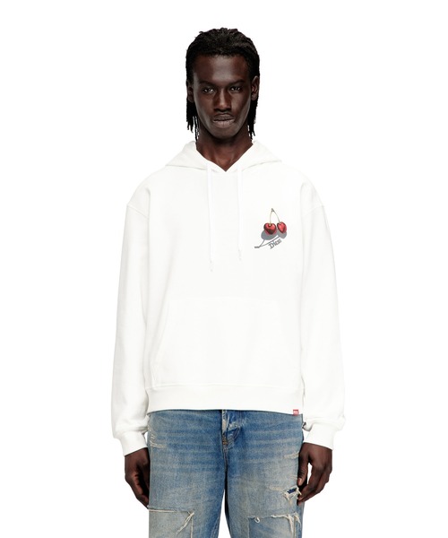 メンズ パーカー SV-S-NORM-HOOD-CHER（パーカー）｜DIESEL