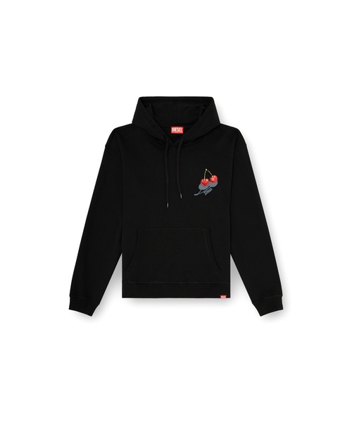 DIESEL(ディーゼル)の「メンズ パーカー SV-S-NORM-HOOD-CHER(パーカー・メンズ・ホワイト系その他/ブラック系その他・MEDIUM/SMALL/LARGE/X-LARGE)」の13枚目の写真