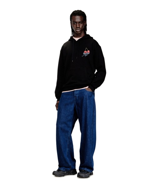 メンズ パーカー SV-S-NORM-HOOD-CHER（パーカー）｜DIESEL