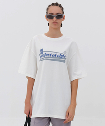 PO8（ピーオーエイト）の「EDGE X8 T-SHIRTS - WHITE（Tシャツ/カットソー）」