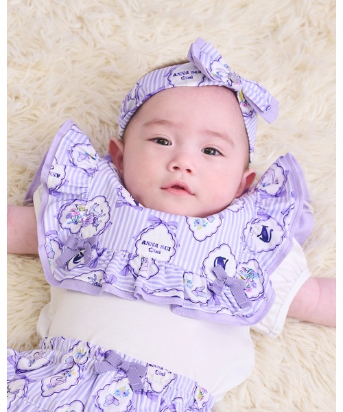 総柄リバーシブルスタイ（その他ベビー用品）｜ANNA SUI mini