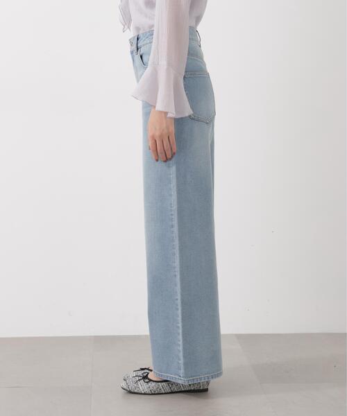 a/mie(アミー)の「<a>ワイドデニム / 1216139200(デニムパンツ・レディース・ブルー/ネイビー・SMALL/MEDIUM/P/S/PSS)」の6枚目の写真
