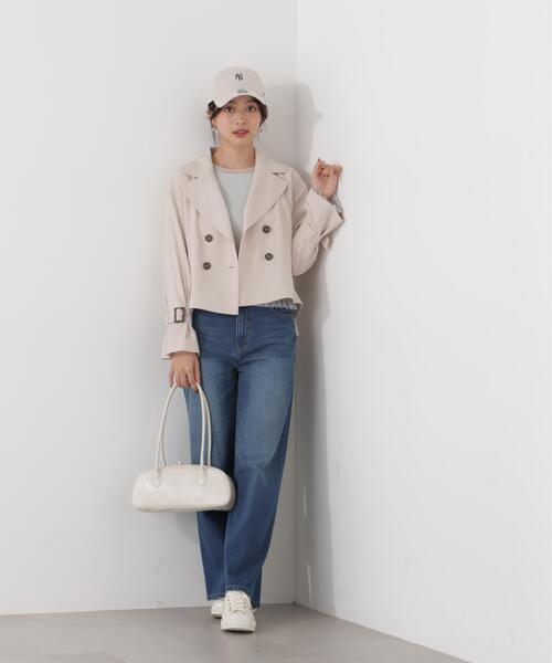 a/mie（アミー）の「＜ａ＞ワイドデニム / 1216139200（デニムパンツ・レディース・ブルー/ネイビー・SMALL/MEDIUM/P/S/PSS）」の11枚目の写真