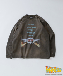 JOURNAL STANDARD relume（ジャーナルスタンダード　レリューム）の「BACK TO THE FUTURE 別注 ダメージ加工 ロングスリーブ T（Tシャツ/カットソー）」