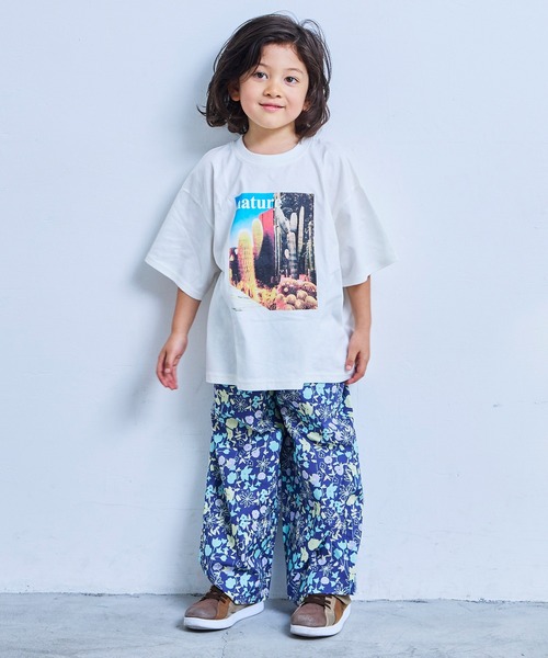 Life Support Products(ライフサポートプロダクツ)の「【COTTON from U.S.A】ビッグシルエットフォトプリントTシャツ(Tシャツ/カットソー・キッズ・ブラック系2/ホワイト系4/ブラック系1/ホワイト系3/ブラック系3/ホワイト系2/ホワイト系1/ブラック系4・90/80/100/95/110/150/140/130/120)」の13枚目の写真