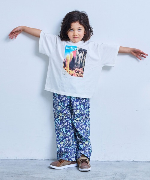 Life Support Products(ライフサポートプロダクツ)の「【COTTON from U.S.A】ビッグシルエットフォトプリントTシャツ(Tシャツ/カットソー・キッズ・ブラック系2/ホワイト系4/ブラック系1/ホワイト系3/ブラック系3/ホワイト系2/ホワイト系1/ブラック系4・90/80/100/95/110/150/140/130/120)」の14枚目の写真