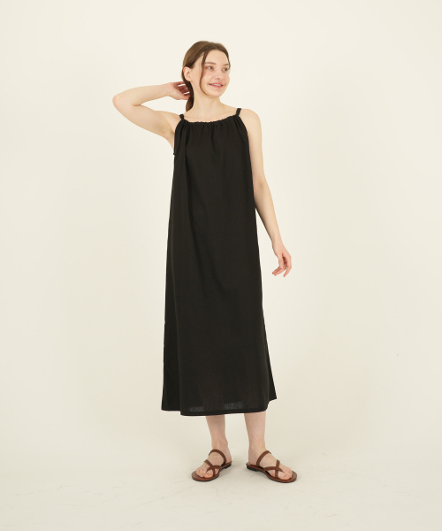 THE-ABON(エイボン)の「W23 cc string onepiece navy(ワンピース・レディース・ネイビー・FREE)」の2枚目の写真