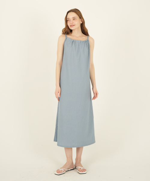 THE-ABON(エイボン)の「W23 cc string onepiece navy(ワンピース・レディース・ネイビー・FREE)」の7枚目の写真