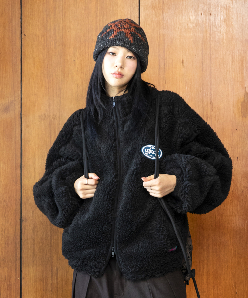 GLACK(グラック)の「GJ103 サスカッチヘビーファージャケット (ブラック)(その他アウター・レディース・その他・MEDIUM/LARGE)」の3枚目の写真