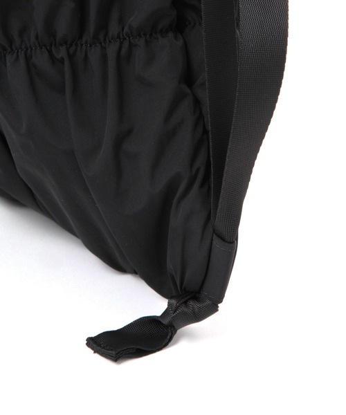 GLOBAL WORK（グローバルワーク）の「推しごとギャザーナップサック/629617（バックパック/リュック・レディース・チャコールグレー/ブラック・FREE）」の10枚目の写真