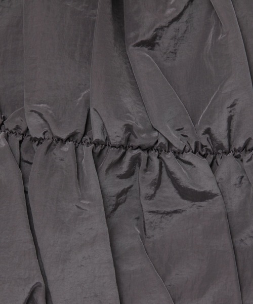 GLOBAL WORK（グローバルワーク）の「推しごとギャザーナップサック/629617（バックパック/リュック・レディース・チャコールグレー/ブラック・FREE）」の15枚目の写真