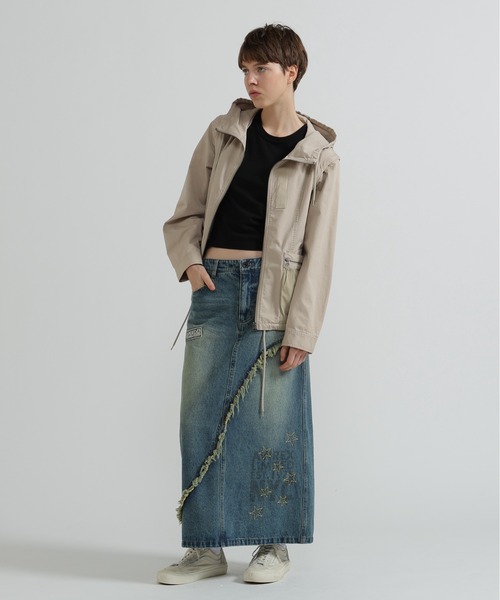 AVIREX(アヴィレックス)の「MILITARY ZIP POCKET DETACHABLE JACKET(ブルゾン・レディース・オリーブ/マスタード/ベージュ・S/M)」の20枚目の写真