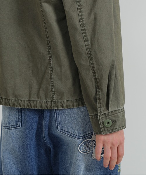 AVIREX(アヴィレックス)の「MILITARY ZIP POCKET DETACHABLE JACKET(ブルゾン・レディース・オリーブ/マスタード/ベージュ・S/M)」の14枚目の写真