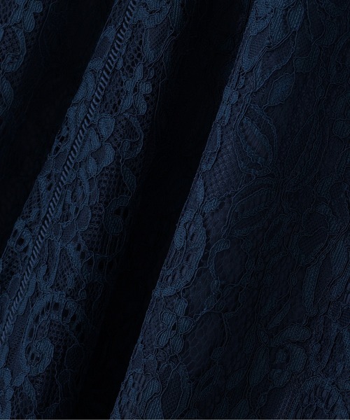 JILL by JILL STUART(ジルバイジルスチュアート)の「レースワンピース(ワンピース・レディース・ネイビー/ホワイト/ラベンダー・FREE)」の4枚目の写真