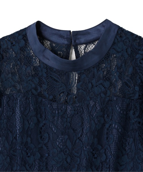 JILL by JILL STUART(ジルバイジルスチュアート)の「レースワンピース(ワンピース・レディース・ネイビー/ホワイト/ラベンダー・FREE)」の18枚目の写真